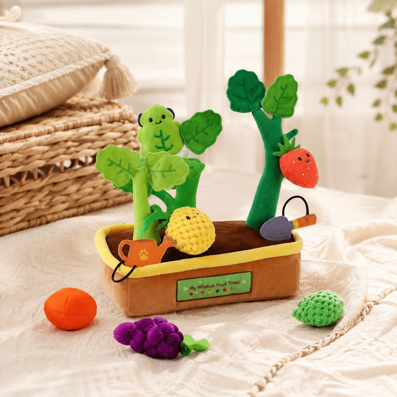 Soft Fruit & Vegetable Garden Activity Toy