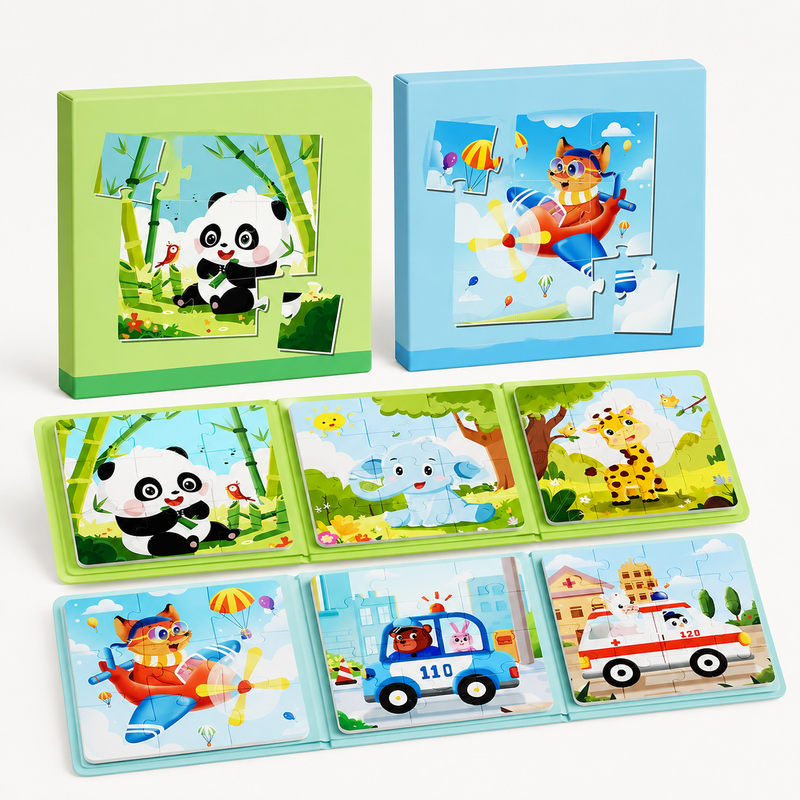 Magnetic Jigsaw Puzzle Activity Set