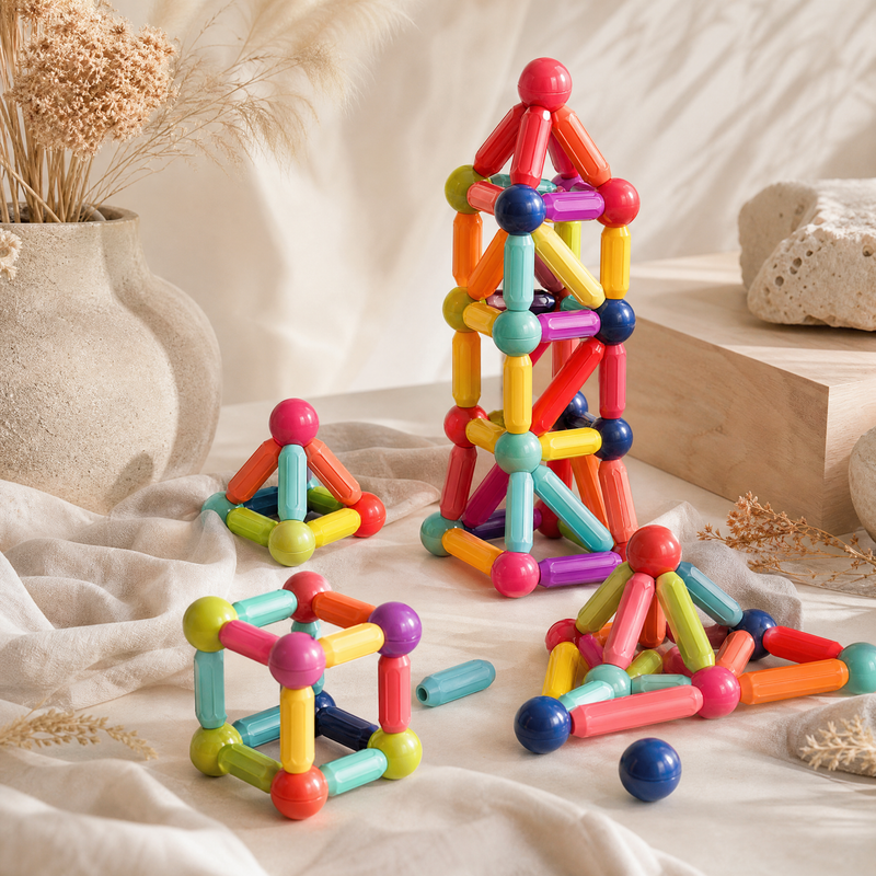 Magnetic Building Sticks & Balls