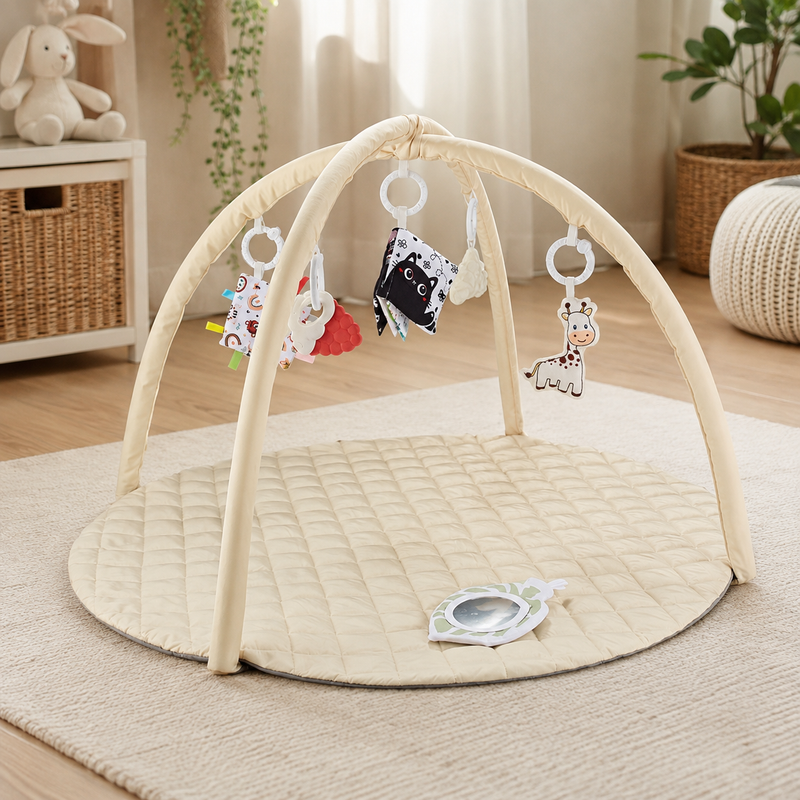 Soft Baby Activity Gym & Tummy Time Play Mat