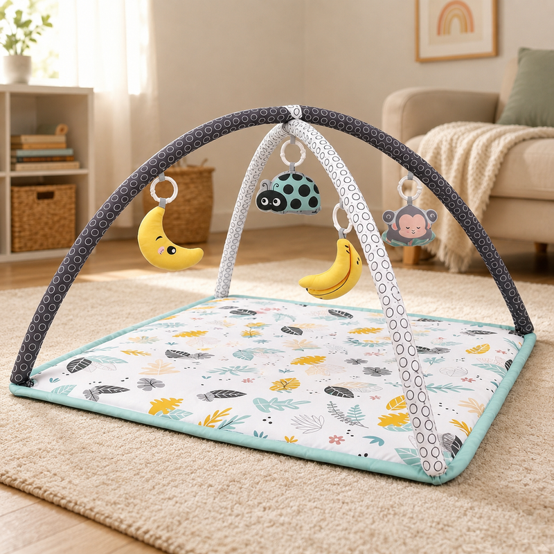 Baby Activity Gym & Tummy Time Play Mat